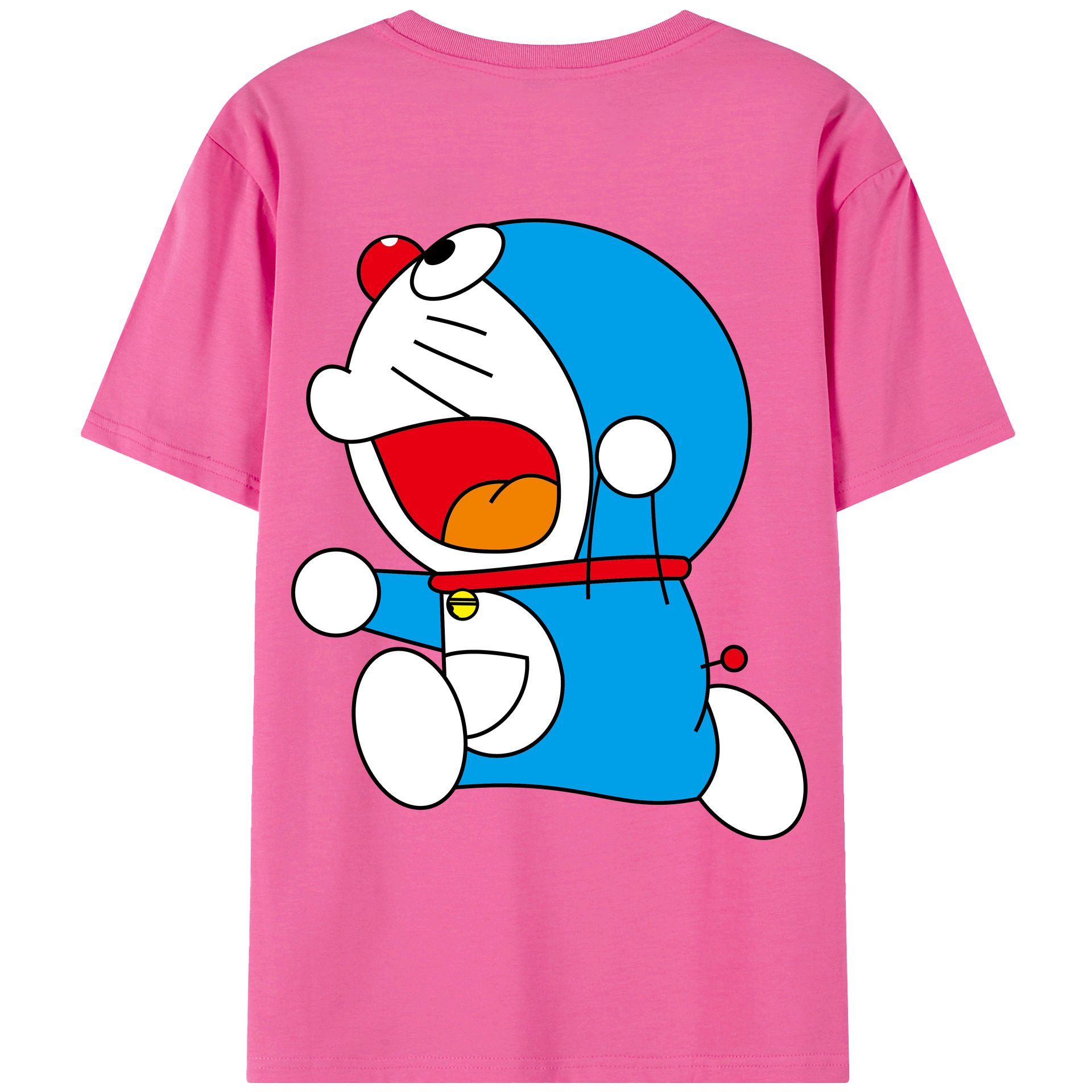 （画像用） ドラえもん Doraemon レディース半袖Tシャツ(バックプリント)